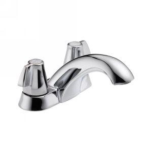 Delta Faucet 2510LF Universal Single Handle Centerset Lavatory Faucet   Less Pop