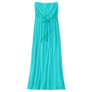 Mossimo Supply Co. Juniors Strapless Maxi Dress   Waterslide L(11 13)