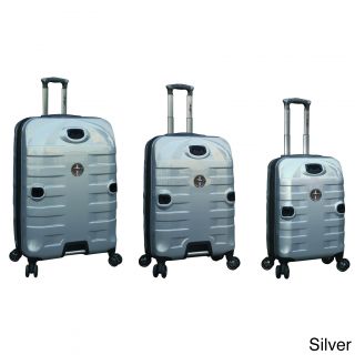Travelers Club Ford Mustang Series 3 piece Super Durable Polycarbonate Spinner Luggage Set