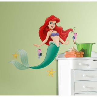 Roommates Disney Princess Little Mermaid Giant Peel And Stick Wall Decal