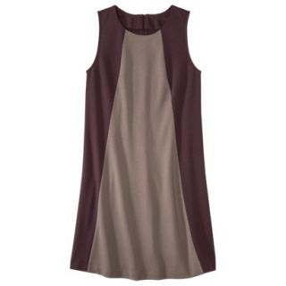 Mossimo Womens Colorblock Shift Dress   Berry/Timber S