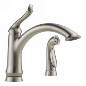 Delta Faucet 4453 SS DST Linden Single Handle Kitchen Faucet