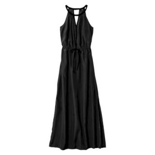 Mossimo Womens Halter Maxi Dress   Black XS