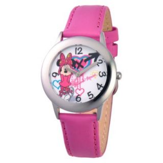 Disney Minnie Wristwatch   Pink