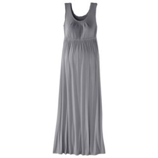 Liz Lange for Target Maternity Sleeveless Scoop Neck Maxi Dress   Gray S