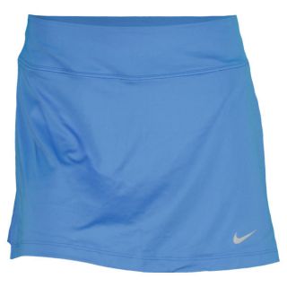 Nike Women`s Straight Knit 14.17 Inch Tennis Skirt Small 402_Distance_Blue