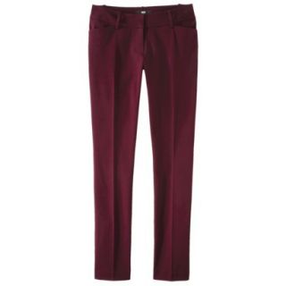 Mossimo Womens Full Length Pant (Unique Fit)   Hollyhock Purple 6