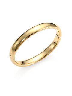 Roberto Coin 18K Yellow Gold Classic Bangle Bracelet   Gold