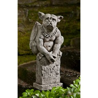 Campania International Oswald The Gargoyle Cast Stone Garden Statue   S 402 AL