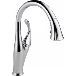 Delta Faucet 9192 DST Addison Single Handle Pull Down Kitchen Faucet