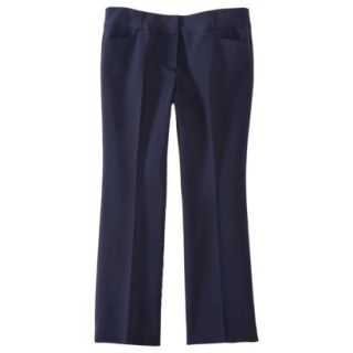 Pure Energy Womens Plus Size Career Pants   Navy Blue 18W