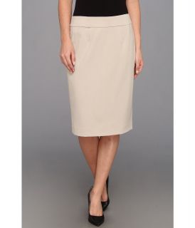 Calvin Klein Straight Pencil Skirt Womens Skirt (Khaki)