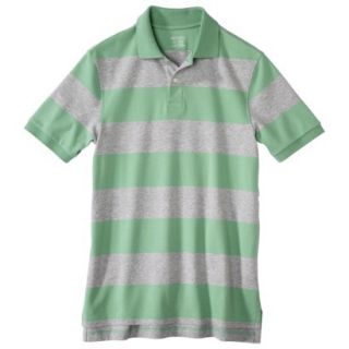 Merona Mens Interlock Polo Shirt   Green S