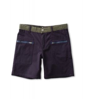 Stella McCartney Kids Joe Boys Short w/ Zip Pockets Boys Shorts (Navy)