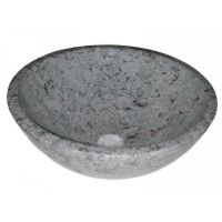 Madeli MSV 215 Antico Antico Ancient Grey Round Stone Vessel Sink