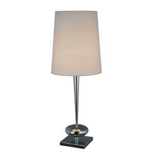 Dimond Lighting DMD D1516 Sayre Table Lamp with White Faux Silk Shade