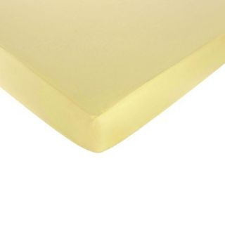 Leap Frog Fitted Crib Sheet   Yellow