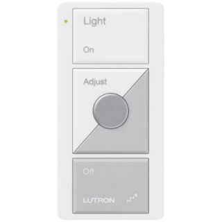 Lutron PICOFPADAPT Maestro Wireless Pico Remote Controller Mounting Adaptor White