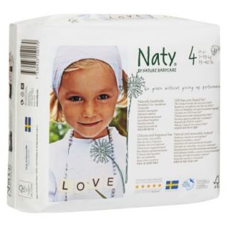 Nature Babycare Eco Friendly Baby Diapers Case Size 4 (108 Count)