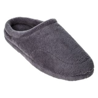 Totes Elements Mens Microterry Clog Slippers   Gray M