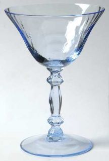 Cambridge Caprice Moonlight Blue Champagne/Tall Sherbet   Stem #300,Moonlight Bl