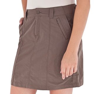 Royal Robbins Backcountry Skirt   Supplex(R) Nylon  UPF 50+ (For Women)   LIGHT SLATE (8 )