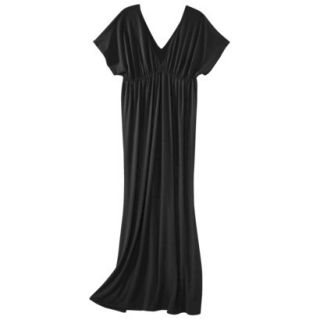 Merona Petites Short Sleeve Maxi Dress   Black LP