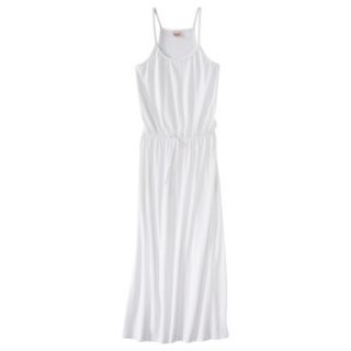 Mossimo Supply Co. Juniors Strappy Racerback Maxi Dress   White S(3 5)