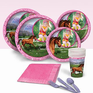 Hooray For Horses Personalized Basic Party Pack