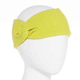 Olsenboye Twist Head Wrap, Yellow
