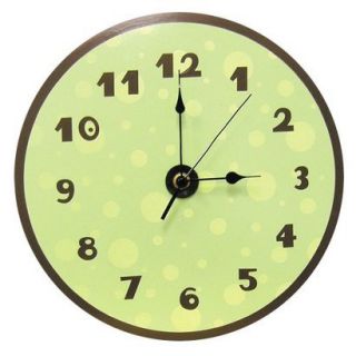 Trend Lab Clock   Sage/ Brown