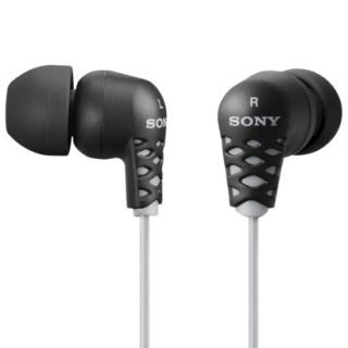 Sony Earbud Style Headphones   Black (MDREX37B/BLK)