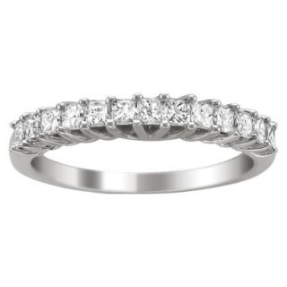 3/4 CT.T.W. Diamond Band Ring in 14K White Gold   Size 7