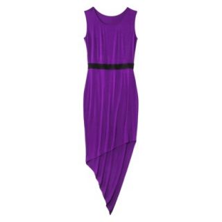Mossimo Womens Asymmetrical Maxi Dress   Fresh Iris XXL