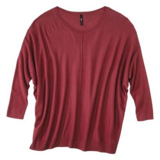 labworks Womens Plus Size Long Sleeve Sweater   Terra Cotta 4