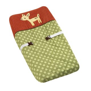 Sweet Jojo Designs Forest Friends Baby Changing Pad Cover (100 percent CottonColor/Pattern green and orange/Little deerGender NeutralCare instructions Machine washable)