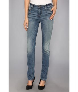 DKNY Jeans Soho Skinny in Tidal Wash Womens Jeans (Blue)