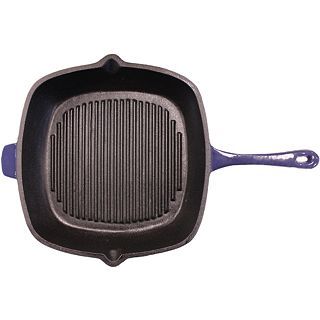 Berghoff Neo 11 Cast Iron Grill Pan, Purple