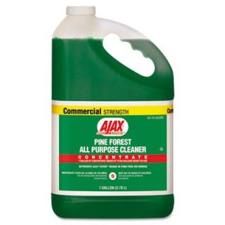 Ajax Pine Forest All purpose Kitchen Cleaner, Pine Scent, 1 Gal Bottle (4 Pack)