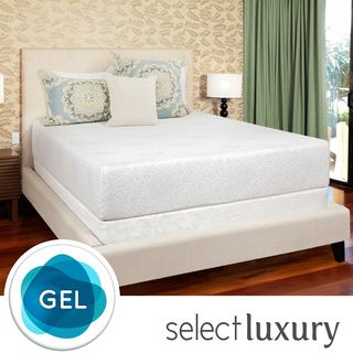 Select Luxury Gel Memory Foam 12 inch King size Medium Firm Mattress