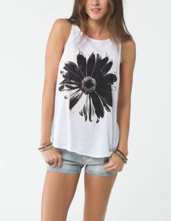 Electric Daisy Womens Tank White In Sizes X Small, Medium, Small For Wo