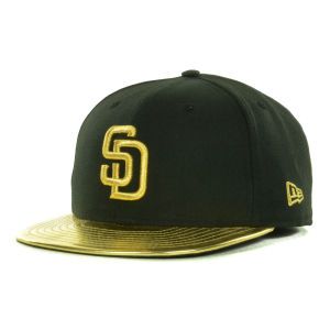 San Diego Padres New Era MLB 59th Anniversary Gold 59FIFTY Cap