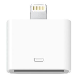 Apple Lightning to 30 pin Adapter   White (MD823ZM/A)