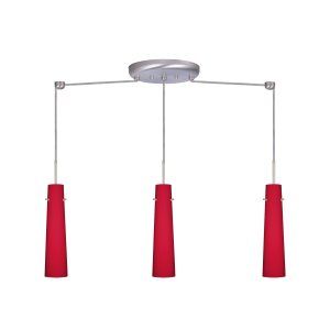 Besa Lighting BEL 3BB 5674RM SN Camino Pendant