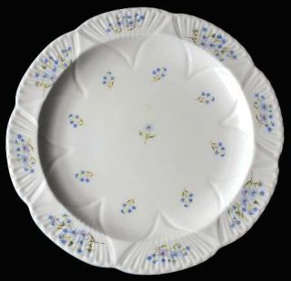 Shelley Blue Rock (Dainty Shape) 13 Chop Plate (Round Platter), Fine China Dinn