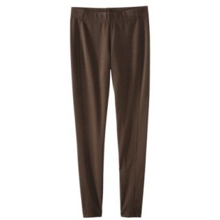 Mossimo Womens Ankle Ponte Pant   Morel Brown XS
