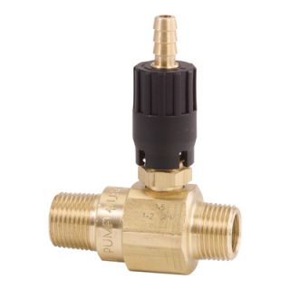 General Pump Brass Adjustable Chemical Injector   4500 PSI, Model# N100812