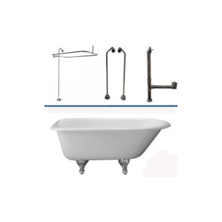 Barclay TKCTRH54 CP3 Universal Tub Kit 54 CI Roll Top, Shower Unit, Supplies, D