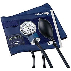 Veridian Adult Aneroid Sphygmomanometer (5.5 inches wide x 21 inches long (Fits arm circumference 11 to 16.375 inche)Retail packaging2 Year Inflation System Warranty20 Year Gauge Calibration Warranty )