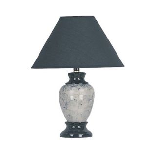 Ceramic Table Lamp Black/White